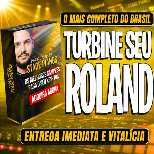 Pack Sample Stage Pianos - Transforme seu Roland em um Stage Piano de Elite