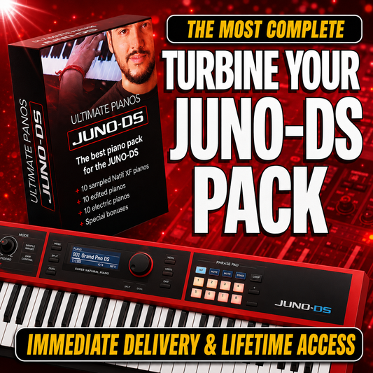 Sound Pack for Roland Juno-DS: Ultimate Motif XF and Nord Stage Pianos