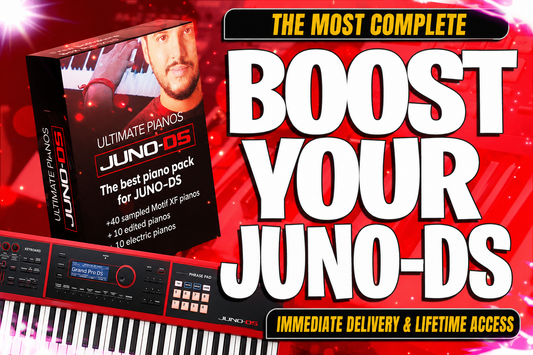 Sound Pack for Roland Juno-DS: Ultimate Motif XF and Nord Stage Pianos