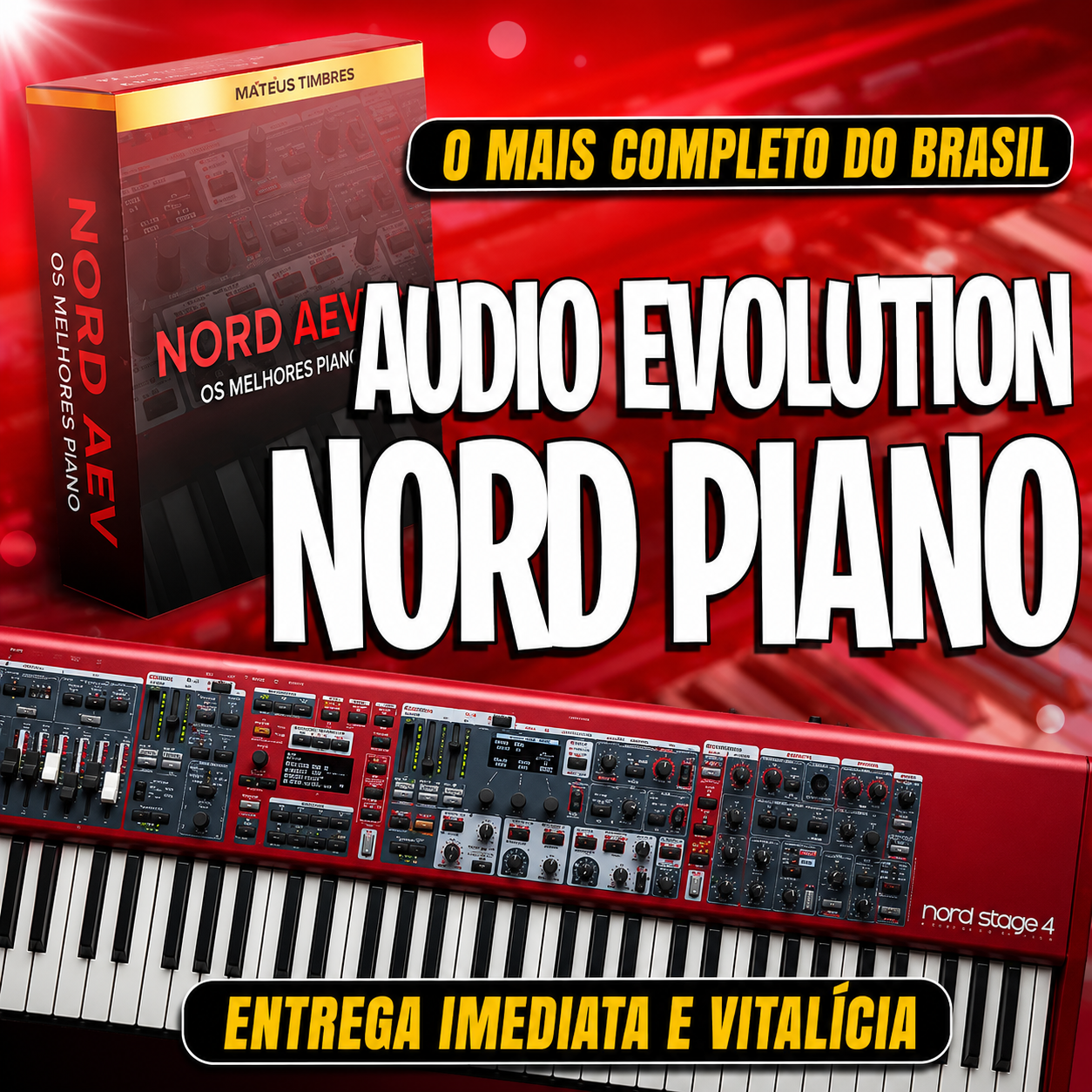 Pack de Timbres para Audio Evolution e Numa Player - SF2 Nord Pianos