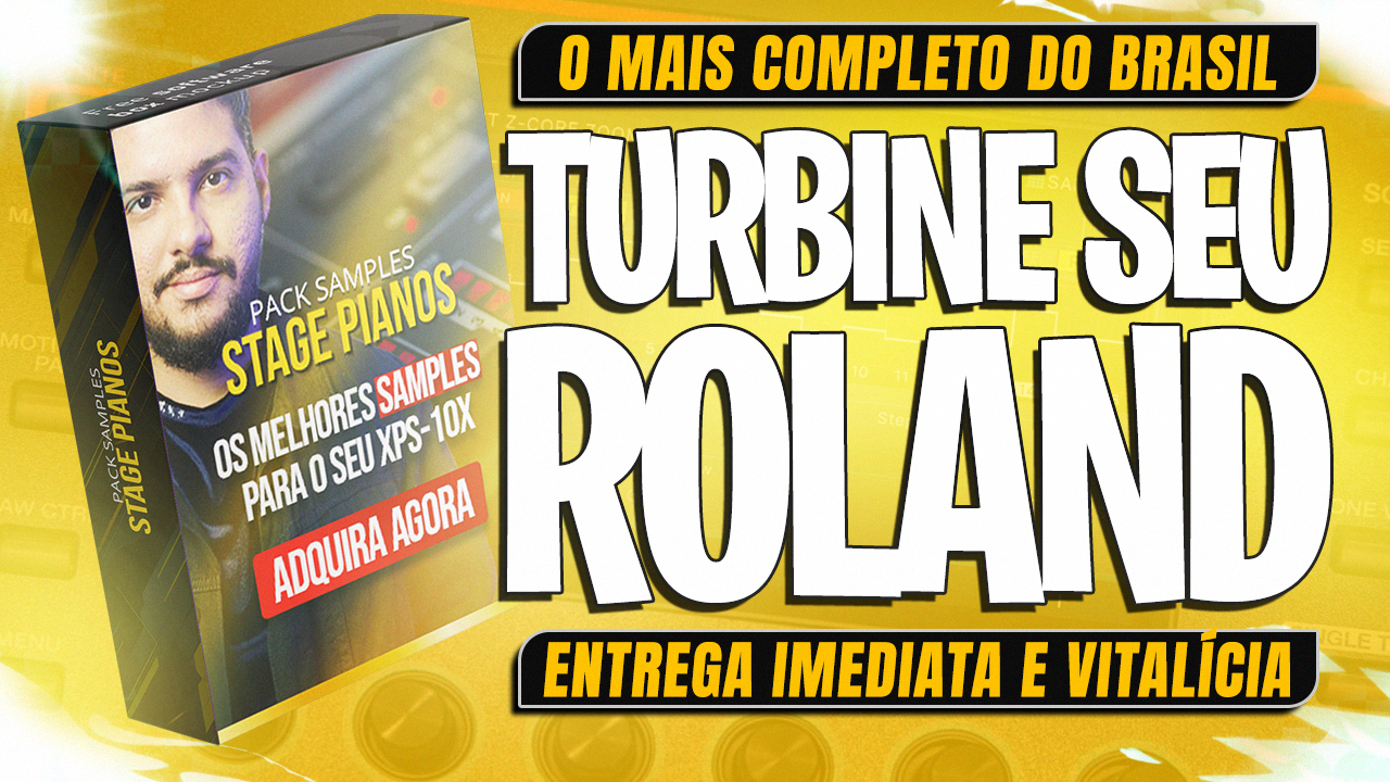 Pack Sample Stage Pianos - Transforme seu Roland em um Stage Piano de Elite